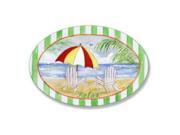 Stupell Industries CWP 107 Relax Oval Beach Wall Plaque