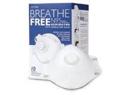 N95 Respirator Mask with Valve Breathe Free Box of 10 93B