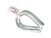Apex Tool Group Chain .63in. Zinc Wire Rope Thimble T7670669