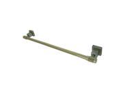 Kingston Brass Bah4642Snpb 18 Inch Towel Bar Satin Nickel Finish With Brass Trim