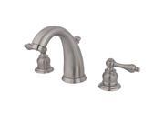 Kingston Brass KB988AL Two Handle 8 in. to 16 in. Widespread Lavatory Faucet with Retail Pop up