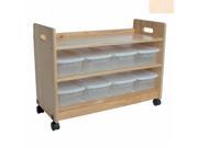 Little Colorado 069UNF Toy Organizer with Casters