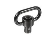 UTG TL QDSW28 Push Button Quick Detachable Sling Swivel To Fit With 1.25 In. Loop Black