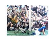 Superstar Greetings Pele Signed 18X24 Photo Goal Color PEL 16b