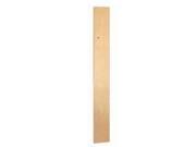 Salsbury 33369MAP Front Filler Vertical 9 Inches Wide For Designer Wood Locker Maple