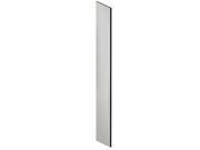 Salsbury 30034GRY Side Panel Open Access Designer Wood Locker 18 Inches Deep With Sloping Hood Gray