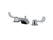 Kingston Brass KB931 Two Handle 8 in. to 16 in. Widespread Lavatory Faucet with Retail Pop up