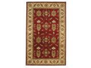 Dynamic Rugs CH281403300 Charisma 2 ft. 4 in. x 8 ft. 1403 300 Rug Red Ivory