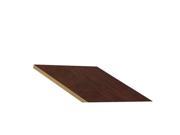 Salsbury 22288MAH Sloping Hood Filler In Line 15 Inches Wide For 18 Inch Deep Extra Wide Designer Wood Locker Mahogany