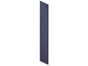 Salsbury 22236BLU Side Panel For 21 Inch Deep Extra Wide Designer Wood Locker With Sloping Hood Blue