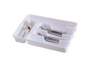 Rubbermaid Small Cutlery Trays 2919RDWHT Pack of 6