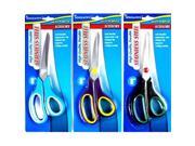 Bulk Buys Scissors 8 in. Pointed Tip Soft Grip assorted colors Case of 48