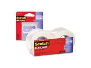 3M MMM3841 Tear By Hand Packaging Tape 1 .88in.x52ft. 1 .50in. Core Clear