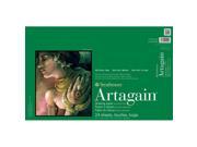 Strathmore ST445 12 12 in. x 18 in. Assorted Tints Artagain 400 Series Glue Bound Paper Pad with Flip Over Covers 24 Sheets