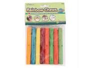 Ware Mfg. Inc. Bird sm An Rainbow Chews Rolls Small Animal Chew Assorted 6.75 In 8 Piece