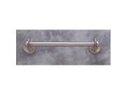 JVJHardware 23609 Kitchen Accessories 17 in. Roped Paper Towel Holder Satin Nickel