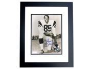 Lamar Lundy Autographed Los Angeles Rams 8X10 Photo Black Custom Frame Hall Of Famer