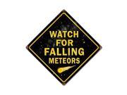 Past Time Signs PTS391 Falling Meteors Humor Vintage Metal Sign