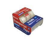 Bazic 905 24 .75 in. x 500 in. Transparent Tape Pack of 24