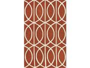 Dalyn Infinity IF5PK Pumpkin 3 6 x 5 6 Area Rugs