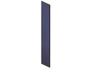 Salsbury 33336BLU Side Panel For 21 Inch Deep Designer Wood Locker With Sloping Hood Blue