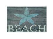 Stupell Industries CWP 111 Its Better at the Beach Starfish Wall Plaque