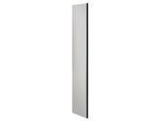Salsbury 30043GRY Side Panel Open Access Designer Wood Locker 24 Inches Deep Without Sloping Hood Gray