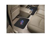 Fanmats 12351 NFL 14 in. x17 in. NFL Buffalo Bills Backseat Utility Mats 2 Pack