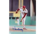 Steve Carlton Autographed Philadelphia Phillies 8X10 Photo Hall Of Famer