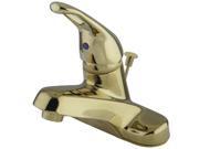 Kingston Brass KB512 Single Handle 4 in. Centerset Lavatory Faucet with Retail Pop up