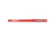 Z Grip Roller Ball Stick Gel Pen Red Ink Medium Dozen