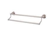 Kingston Brass BA1753SN Heritage 24 Inch Wall Mount Dual Towel Bar Satin Nickel