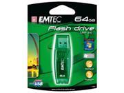 EMTEC EKMMD64GB EMTEC C600 CANDY GREEN 64GB USB 2.0 FLASH DRIVE