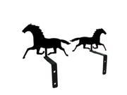 Village Wrought Iron CUR S 17 Running Horse Swags
