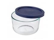 Corningware Pyrex 6021858 BLU 1 Cup Round With Lid