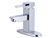 Kingston Brass KS8441CL Single Handle 4 in. Centerset Lavatory Faucet with Optional Deck Plate