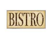 Stupell Industries KWP 937 Bistro Rect Skinny Wall Plaque