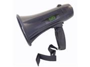 CampCo UZI MP 204R 15 W Megaphone With Siren Black