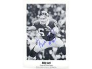 Powers Collectibles 23078 Signed Ard Billy New York Giants 5x7 Promo Card