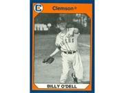Autograph Warehouse 96844 Billy ODell Baseball Card Clemson 1990 Collegiate Collection No. 169