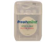 Freshmint NWI DF12 12 12 yard Waxed Mint Dental Floss 12 per Case