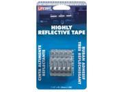 Incom Manufacturing 1 .50in. X 4ft. Silver Highly Reflective Tape RE802