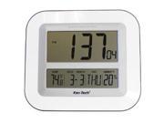 Sonnet T 4680 Atomic LCD Wall Clock with Temperature Date Humidity