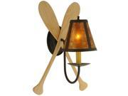 MEYDA 123847 12 in. W Paddle Wall Sconce