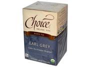 Choice Organic Teas 0848739 Organic Earl Grey Tea 16 Tea Bags