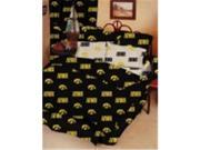 Comfy Feet IOWBBTW Iowa Bed in a Bag Twin With Team Colored Sheets