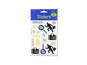 glow in the dark stickers 4 sheets Case of 48