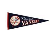 Annin Flagmakers 1342 Felt Pennant New York Yankees 13 in. X 32 in.