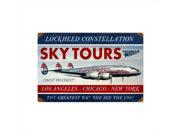 Past Time Signs LM003 Constellation Sky Aviation Vintage Metal Sign Past Time Signs LM003 Constellation Sky Aviation Vintage Metal Sign