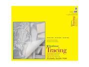 Strathmore ST370 19 19 in. x 24 in. 300 Series Tape Bound Tracing Pad 50 Sheets
